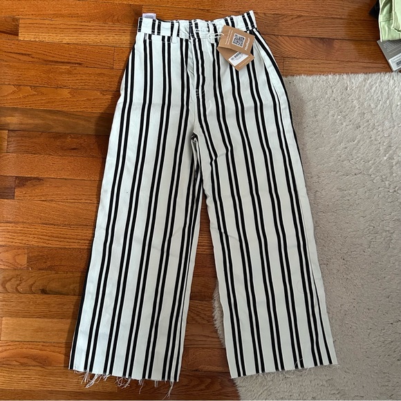 Reformation Striped Jeans - Picture 1 of 2